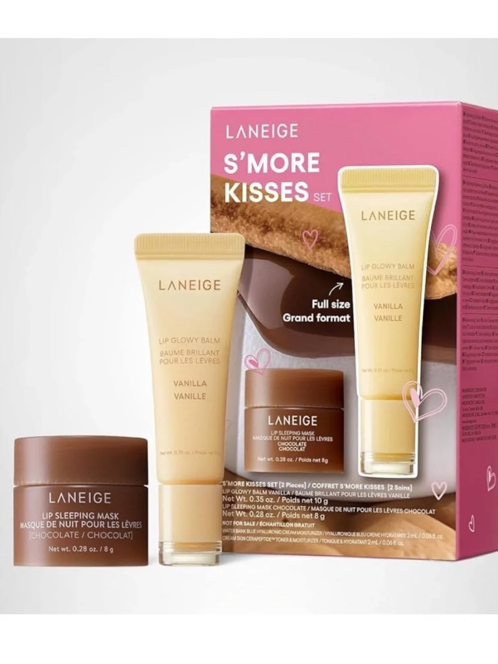 LANEIGE S’MORE KISSES SET
